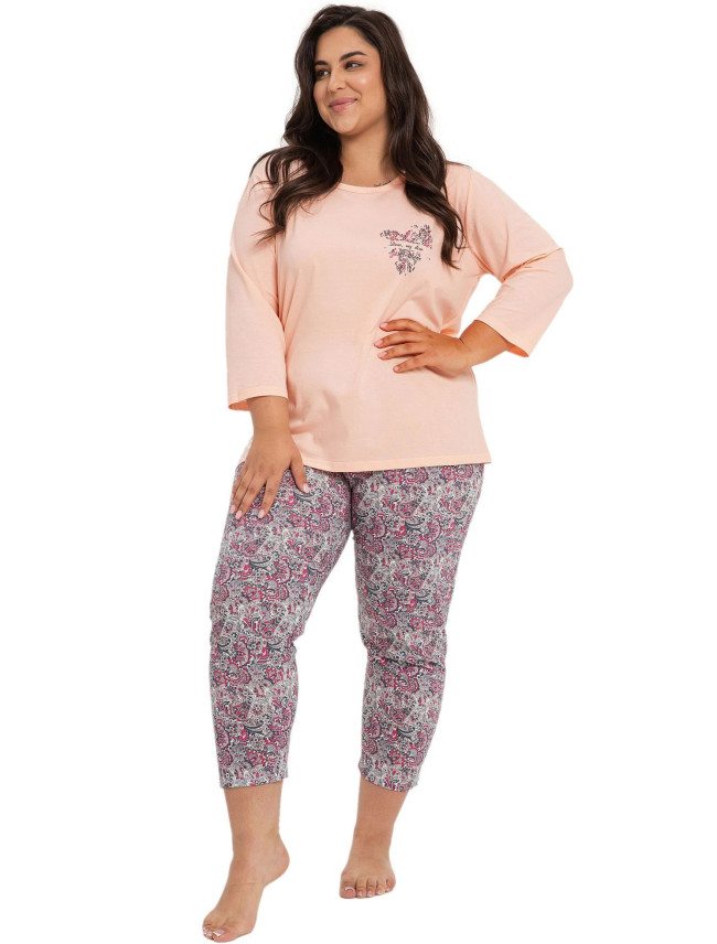Dámske pyžamo Taro Melissa 3010 - ružová