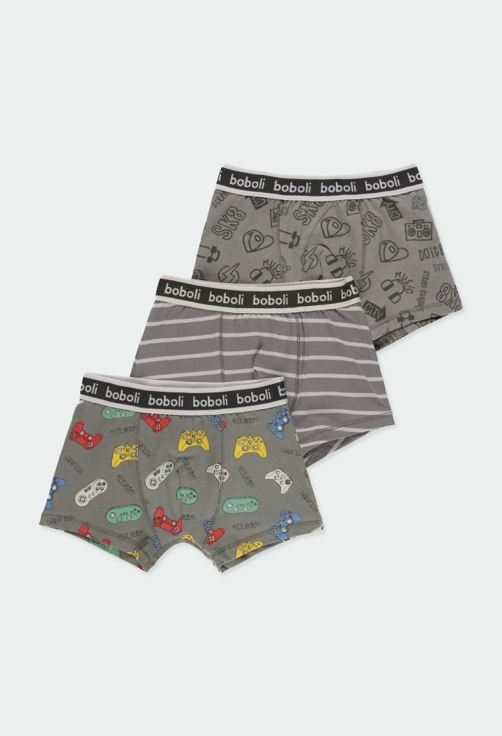 Chlapčenské boxerky Boboli 3 kusy v balení