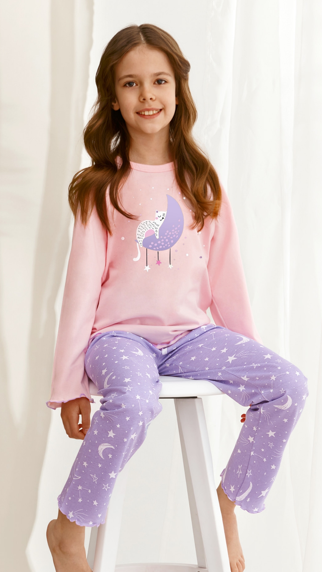 Dievčenské pyžamo Taro Livia 2589 - ružová