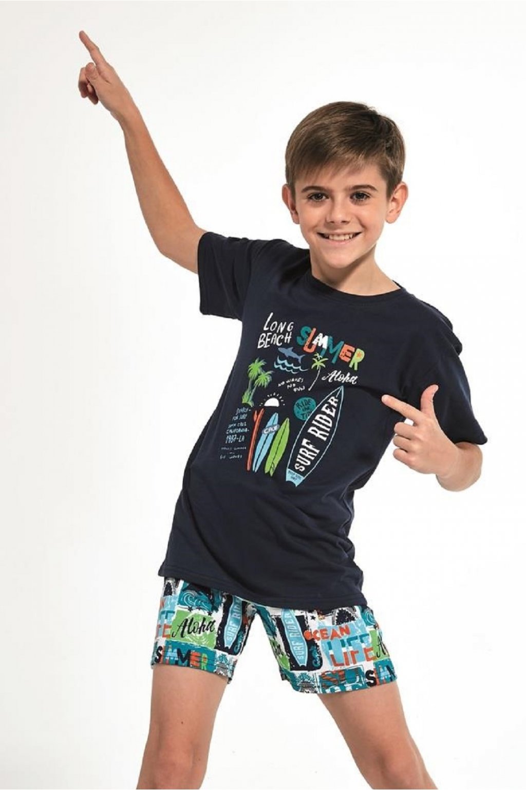Chlapčenské pyžamo Cornette Surfer veľ.98-128