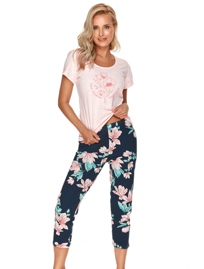 Dámske pyžamo Taro Marina 2684 - ružová