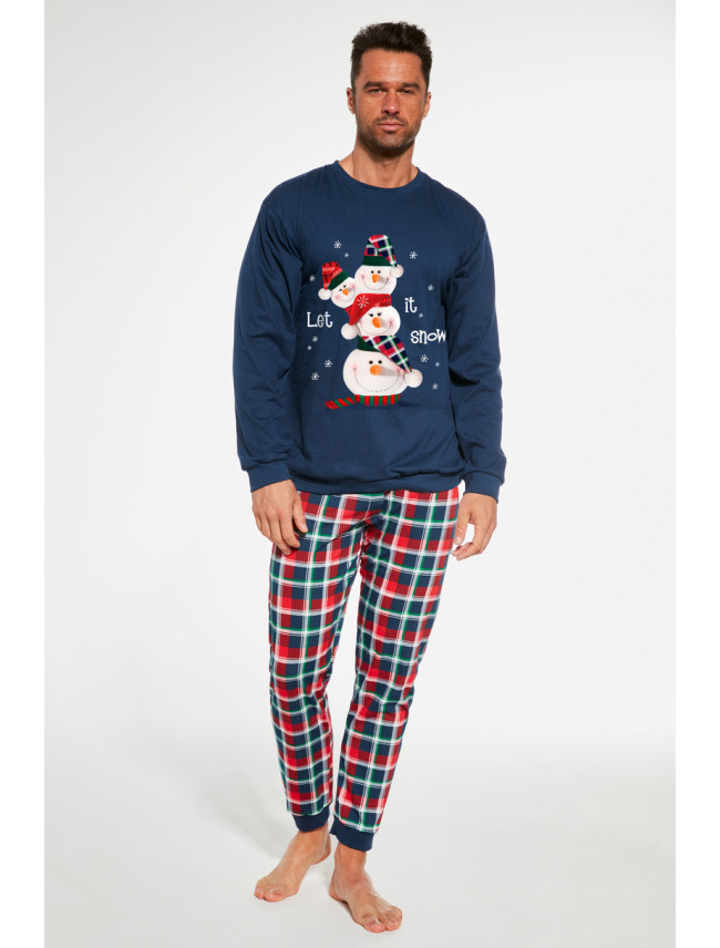 Pánske vianočné pyžamo Cornette Snowman 115/236
