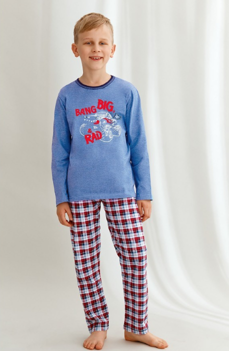 Chlapčenské pyžamo Taro Mario 2650 -modrá