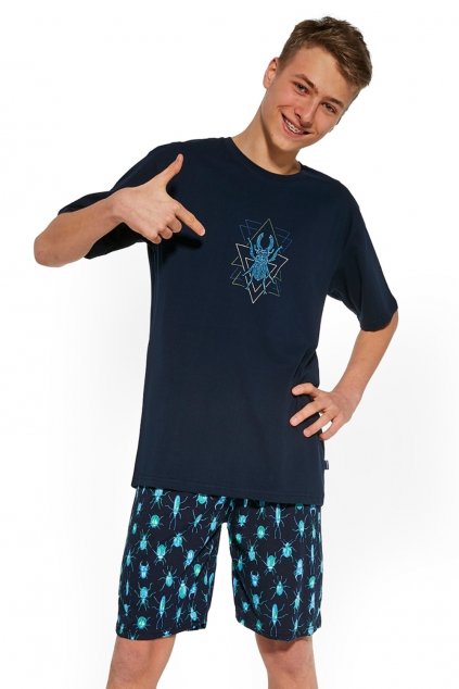 Chlapčenské pyžamo Cornette Scarabeus veľ.170-182