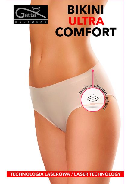 Dámske bezšvové nohavičky Gatta Bikiny Ultra Comfort 