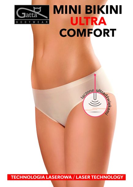 Dámske bezšvové nohavičky Gatta Mini Bikiny Ultra Comfort 