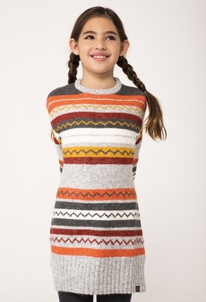 Dievčenské pletené šaty 435169