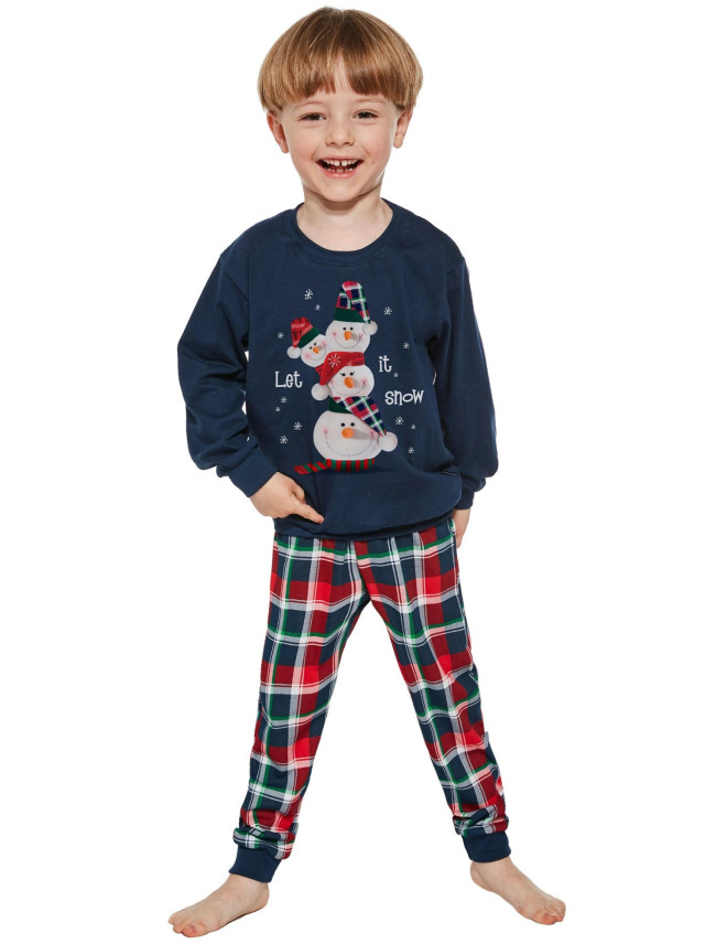 Chlapčenské pyžamo Cornette Snowman 966/154