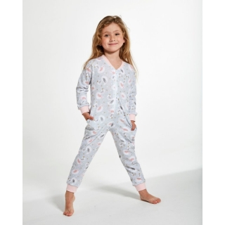 Dievčenské pyžamo overal Cornette Swan 384/136
